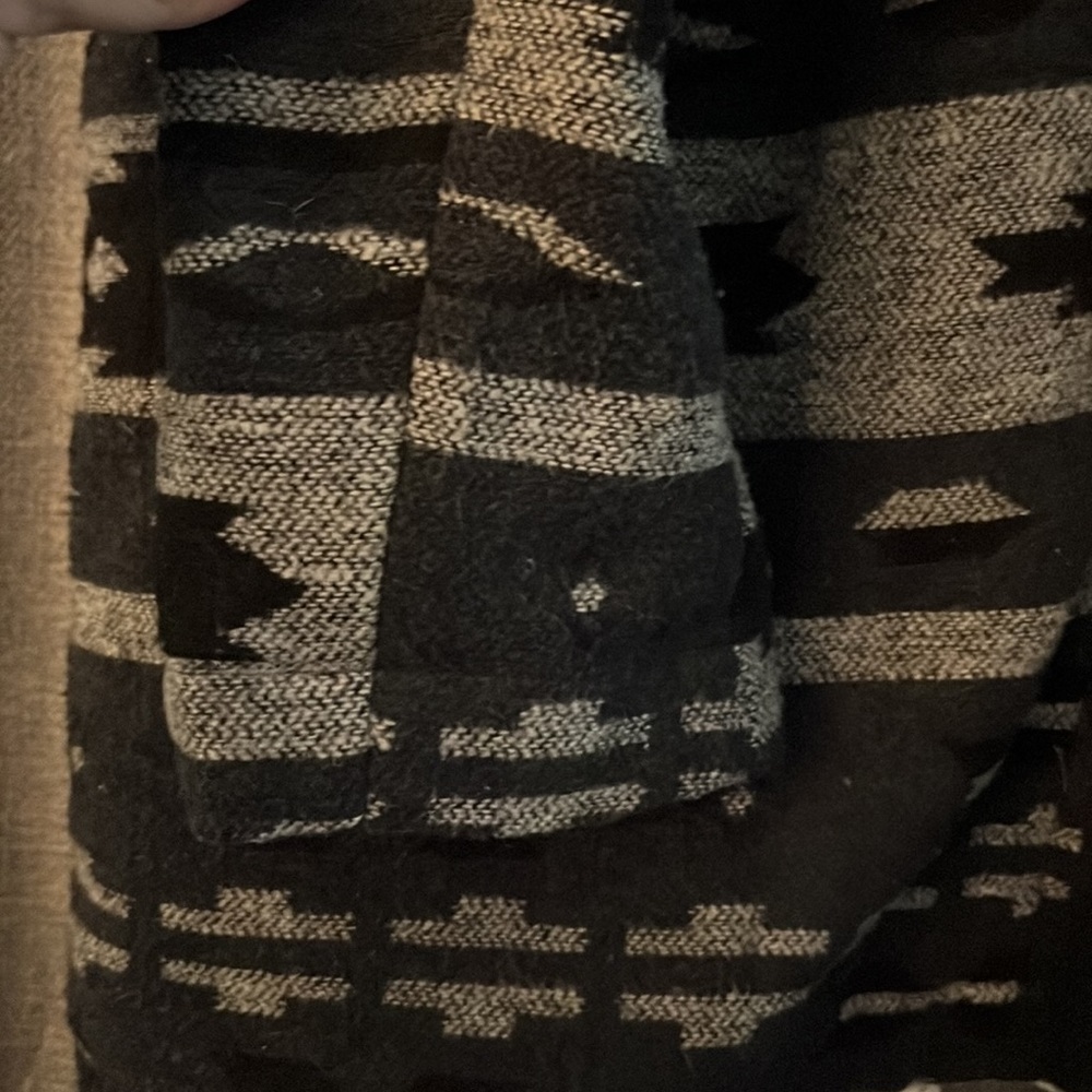 Aztec Boho Print Overcoat - Picture 5 of 8